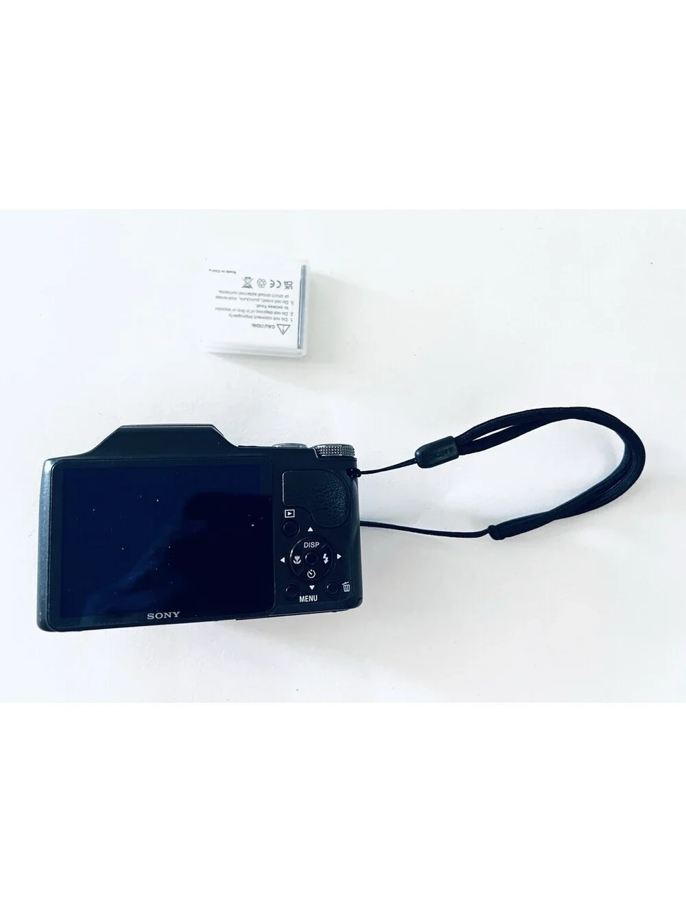 Sony Cyber-shot DSC-H20 10.1MP Digital Camera 10x Zoom Tested Working Battery